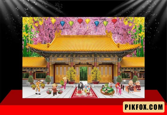 Tiểu cảnh Tết 2026 (13)